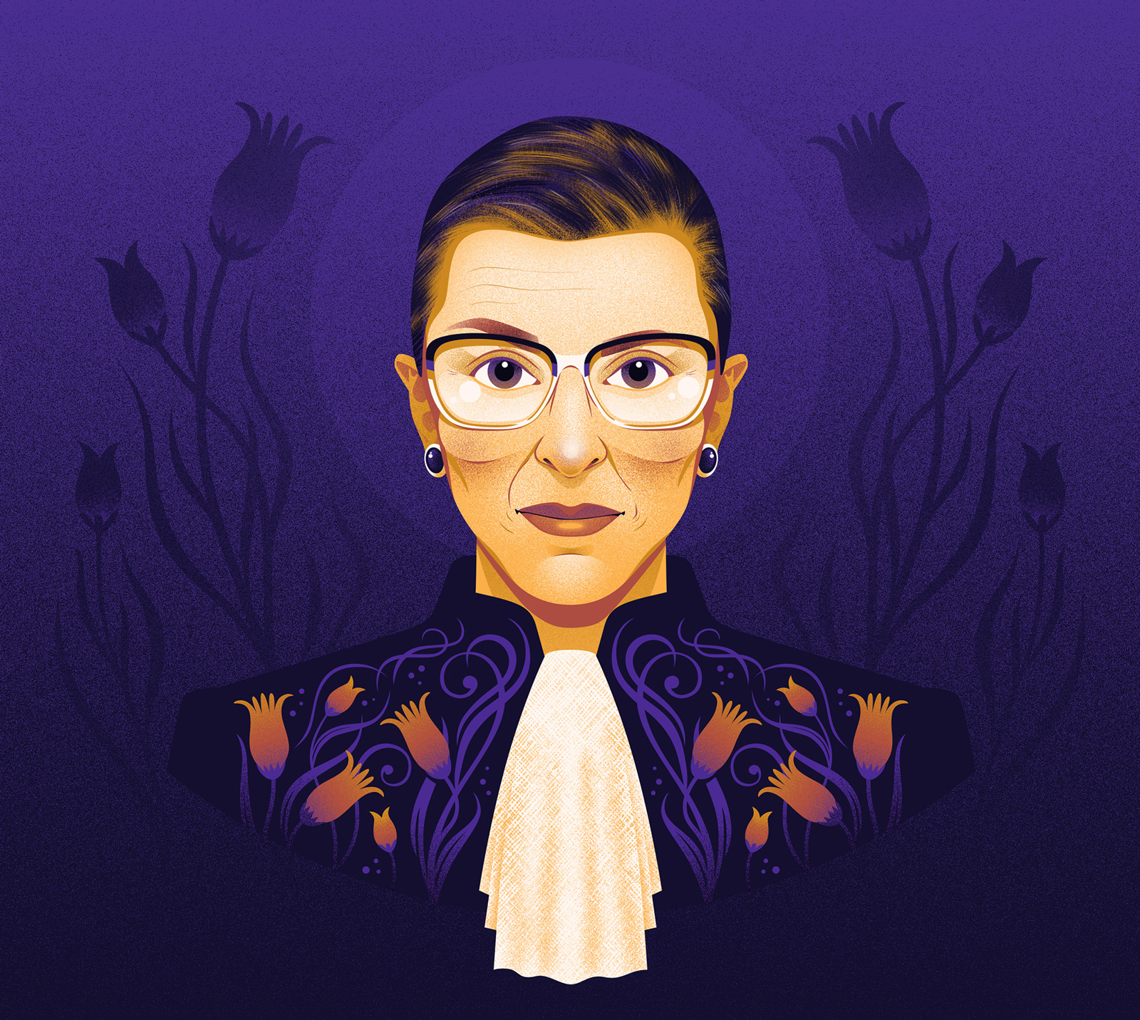 Portrait of Ruth Bader-Ginsburg